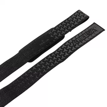 Paski do podnoszenia ciężarów Ultra Grip Lifting Straps - silver REEVA (para)