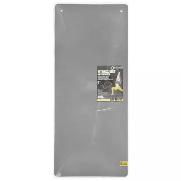 Mata fitness klubowa z otworami 140x60cm EVA 15mm MFK08 HMS (szaro-czarna)