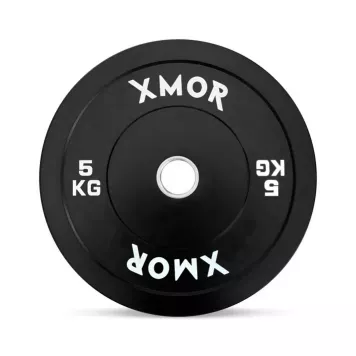 Zestaw obciążeń 150 kg BLACK TRAINING BUMPER PLATES XMOR