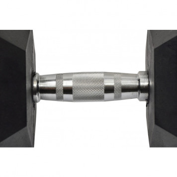 Zestaw hantli HEX 2.0 - 2 x 2,5-25 kg + Stojak na hantle HEX 120 cm XMOR