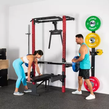 Wielofunkcyjna klatka treningowa składana KLT22 RED HMS