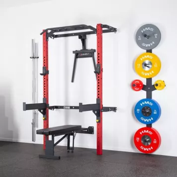 Wielofunkcyjna klatka treningowa składana KLT22 RED HMS