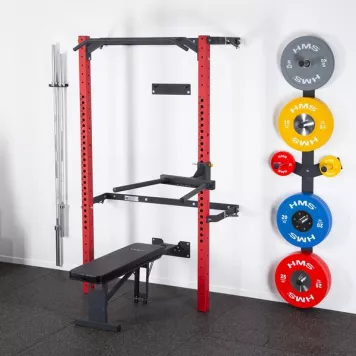 Wielofunkcyjna klatka treningowa składana KLT22 RED HMS