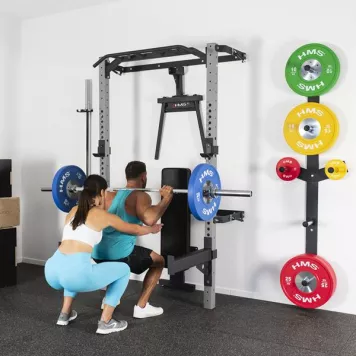 Wielofunkcyjna klatka treningowa składana KLT22 SILVER HMS