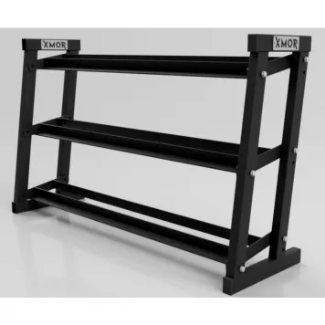 Zestaw Hantli HEX 2.0 - 2 X 1-25 Kg + Stojak Na Hantle HEX 2.0 150cm XMOR