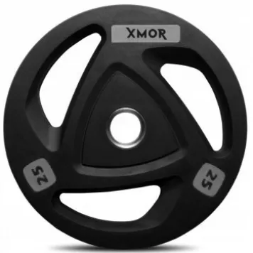 Obciążenie olimpijskie ogumowane 25 kg XMOR
