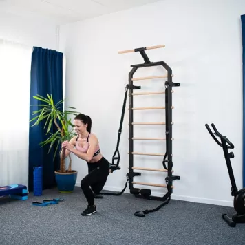 Drabinka gimnastyczna wielofunkcyjna DW2708 HMS