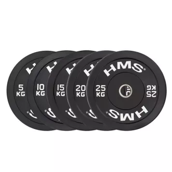 Talerz olimpijski bumper 25 kg BBR25 HMS