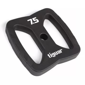 Sztanga Power Gym Butterfly PU + Obciążenia 2x 7,5 kg tiguar V2