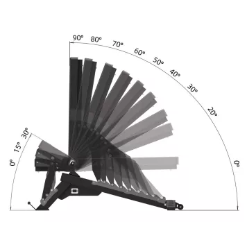 Ławka Dwustronnie Regulowana WBX-950 TOORX