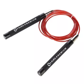 Skakanka szybka SK60 HMS (czarno-czerwona)