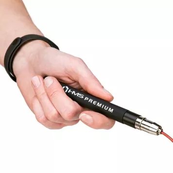 Skakanka szybka SK60 HMS (czarno-czerwona)