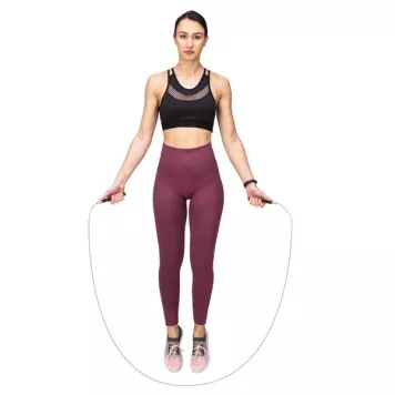 Skakanka szybka SK60 HMS (czarno-czerwona)