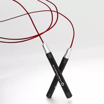 Skakanka szybka SK60 HMS (czarno-czerwona)