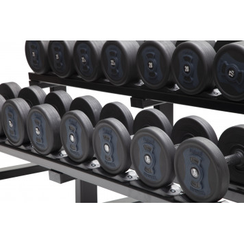 Zestaw Hantli Poliuretanowych 5 - 50 Kg (19 Par) Natural Strength + 2 Stojaki