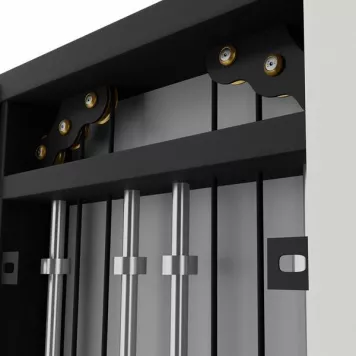 Brama Przyścienna Treningowa Podwójna Wyciąg Ze Stosem BS302 Commercial HMS