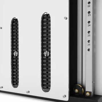 Brama Przyścienna Treningowa Podwójna Wyciąg Ze Stosem BS302 Commercial HMS