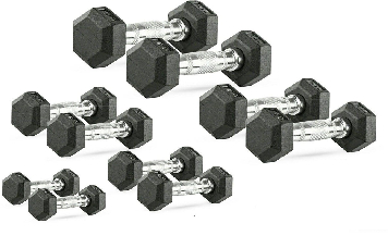 Zestaw Hantli HEX 2.0 - 2x 1 - 10 kg DS