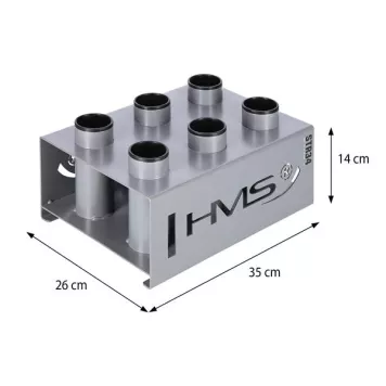 Stojak na gryfy olimpijskie COMMERCIAL STR34 HMS