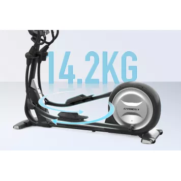Trenażer eliptyczny elektromagnetyczny E33 LED Gymost
