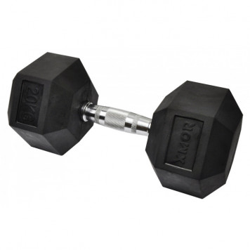 Zestaw Hantli HEX 2.0 - 2 x 2,5-20 kg + Kettlebells 4-20 kg + Stojak 150cm XMOR