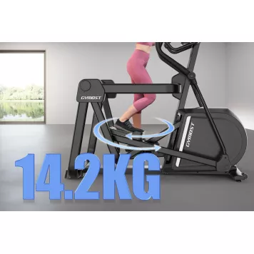 Trenażer eliptyczny elektromagnetyczny E17 V8 LED Gymost