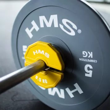 Talerz na sprzęt do treningu siłowego i fitness TSN50 2 x 0.5 KG HMS
