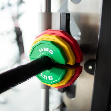 Talerz na sprzęt do treningu siłowego i fitness TSN25 2 x 0.25 KG HMS