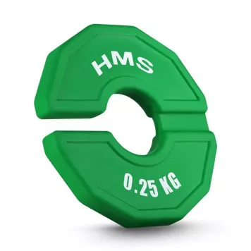 Talerz na sprzęt do treningu siłowego i fitness TSN25 2 x 0.25 KG HMS