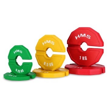 Zestaw talerzy typu nakładka 2 x 0.25 - 1 KG (3.5 KG) TSN HMS