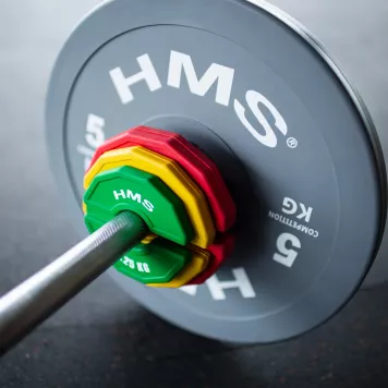 Zestaw talerzy typu nakładka 2 x 0.25 - 1 KG (3.5 KG) TSN HMS