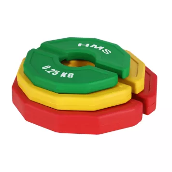 Zestaw talerzy typu nakładka 2 x 0.25 - 1 KG (3.5 KG) TSN HMS