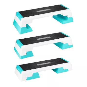 Step do aerobiku premium white/mint AS007 HMS