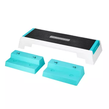 Step do aerobiku premium white/mint AS007 HMS