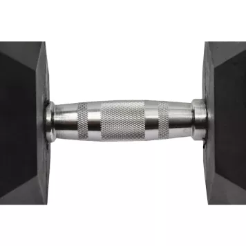 Zestaw hantli HEX 2.0 - 2 x 2,5-30 kg XMOR + Stojak na hantle HEX AC-178 BAUER FITNESS