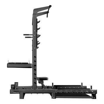 Stojak multifunkcyjny z platformą do podnoszenia ciężarów i Hip Thrust SMP01 COMMERCIAL HMS