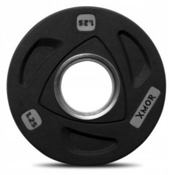 Zestaw obciążeń olimpijskich ogumowanych 2x 1,25 - 20 kg (107,5 kg) XMOR