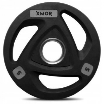 Zestaw obciążeń olimpijskich ogumowanych 2x 1,25 - 20 kg (107,5 kg) XMOR