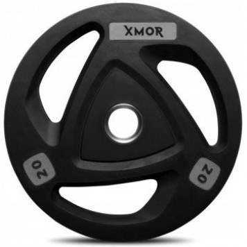 Zestaw obciążeń olimpijskich ogumowanych 2x 1,25 - 20 kg XMOR