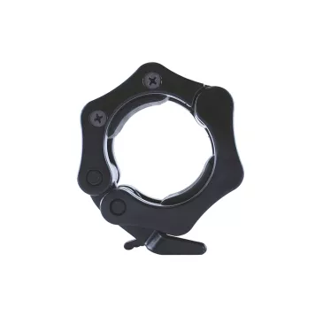 Gryf olimpijski 183cm z zaciskami LOCK JAW BLACK GO320 HMS