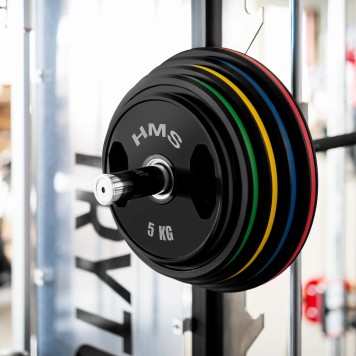 Talerze olimpijskie ogumowane TOG10 2 x 10kg HMS