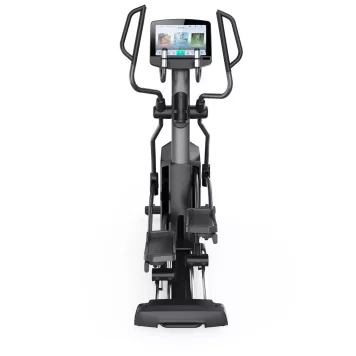 Trenażer eliptyczny elektromagnetyczny z regulacją nachylenia E17 V3 TFT 15,6" Gymost