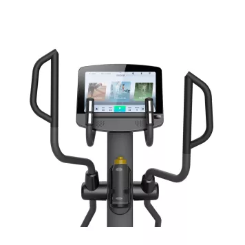 Trenażer eliptyczny elektromagnetyczny z regulacją nachylenia E17 V3 TFT 15,6" Gymost