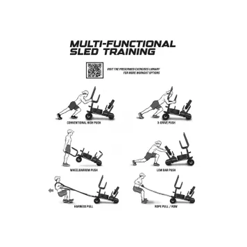 Sanki treningowe - Wózek Treningowy XEBEX XT4 XBX-602