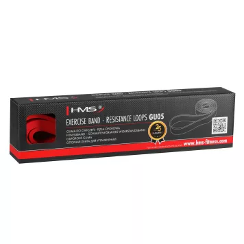 Guma do ćwiczeń Power Band GU05 RED 13 x 4.5 x 2080 mm HMS
