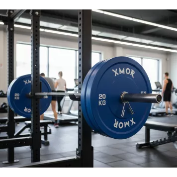 Obciążenie do sztangi 20 kg COLOR TRAINING BUMPER PLATES XMOR