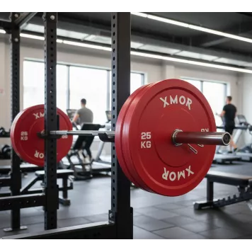 Obciążenie do sztangi 25 kg COLOR TRAINING BUMPER PLATES XMOR