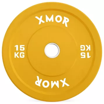 Zestaw obciążeń 100 kg COLOR TRAINING BUMPER PLATES XMOR