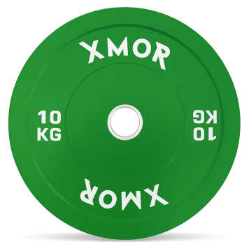 Zestaw obciążeń 150 kg COLOR TRAINING BUMPER PLATES XMOR