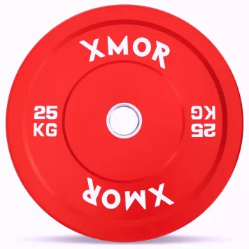 Zestaw obciążeń 150 kg COLOR TRAINING BUMPER PLATES XMOR